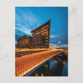 Oslo på natten, Norge Vykort