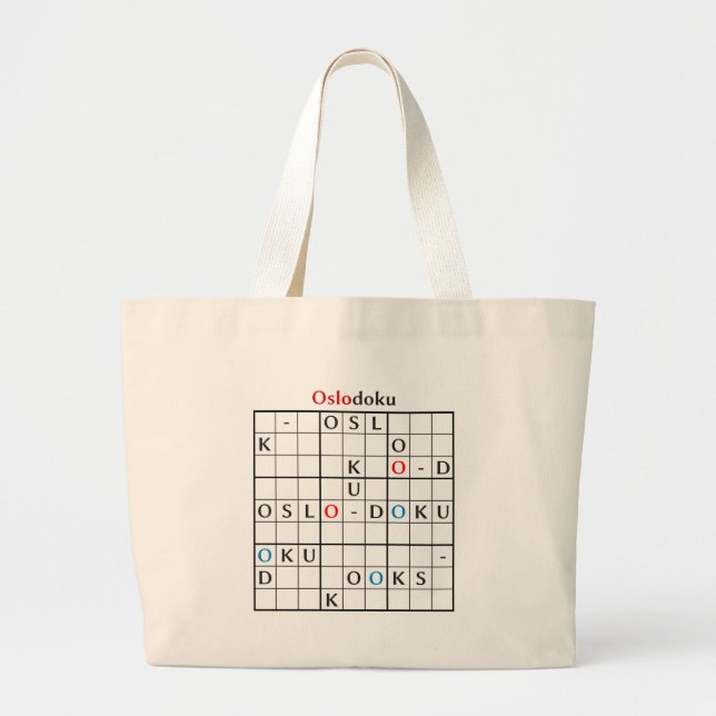 oslodoku jumbo tygkasse (Framsidan)