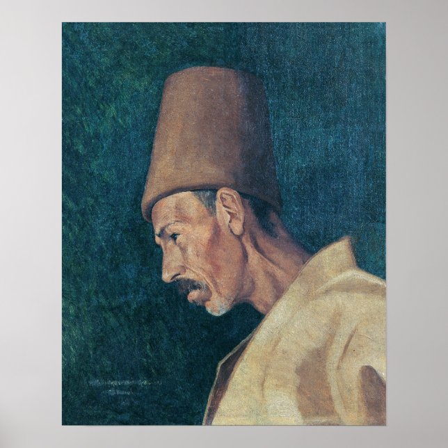 Osman Hamdi Bey Kökenoğlu Rıza Efendi Poster (Framsidan)