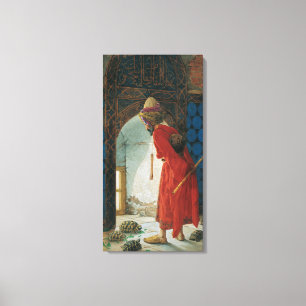 Osman Hamdi Bey sköldpaddainstruktören Canvastryck