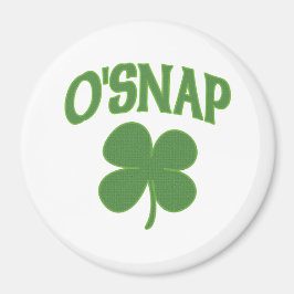 O'Snap irish Shamrock Magnet