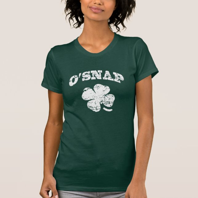 O'SNAP - Roliga St Patrick T Shirt (Framsida)
