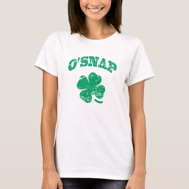 O'SNAP - Roliga St Patrick Tee (Framsida)