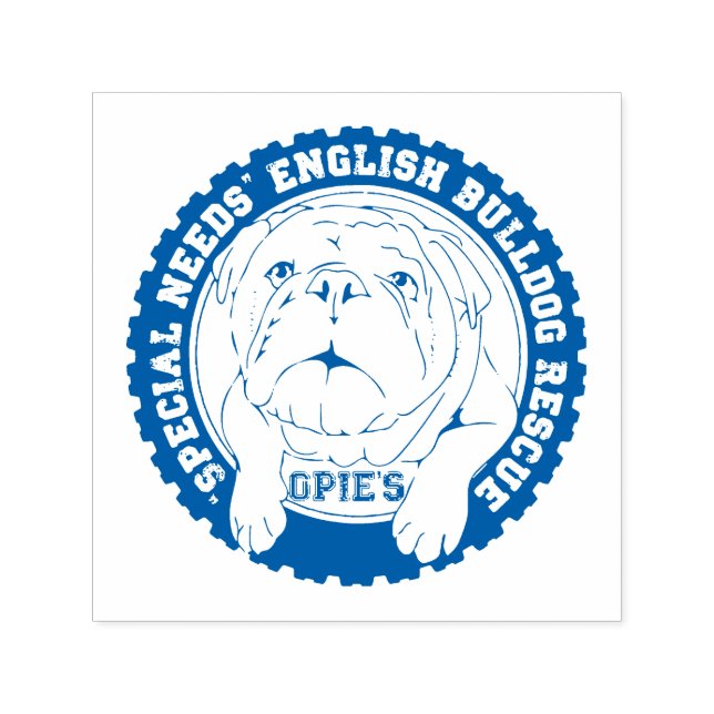 OSNEB Rädding Self Inking Rubber Frimärke Självfärgande Stämpel (Design)