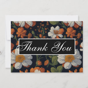 Osofistikerade Orangar med vit elegant återblommor Inbjudningar