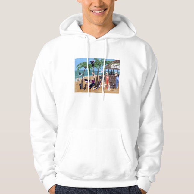 Ösommarsemester Labradors Sweatshirt (Framsida)