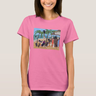 Ösommarsemester Labradors Tee Shirt