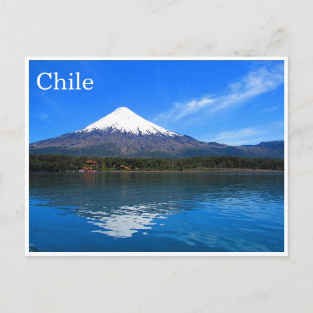 osorno reflektion vykort (Framsida)