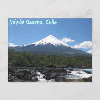 Osorno Volcano-vykort Vykort