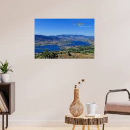 Osoyoos, Desert Vin Land Poster