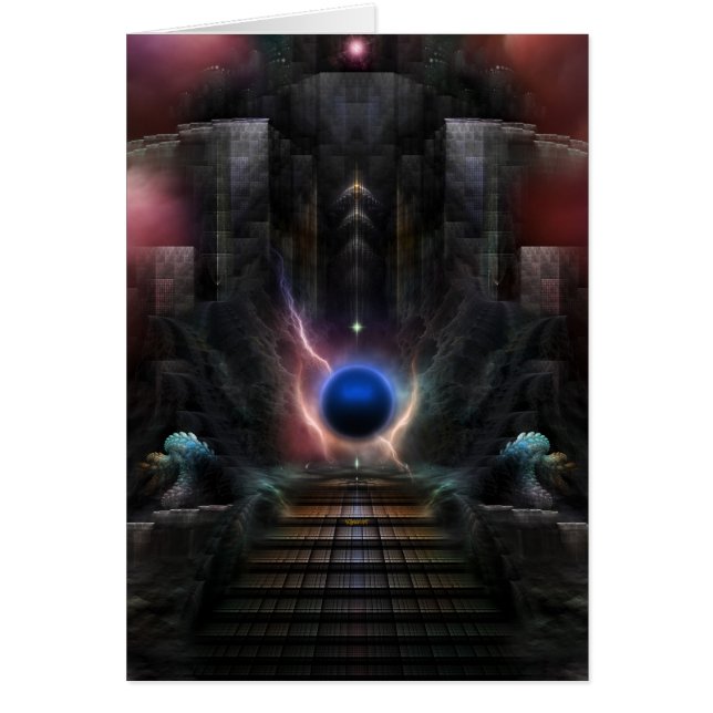 Osphiliums realm hälsningskort (Framsidan)