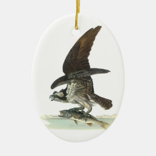 Osprey by Audubon Julgransprydnad Keramik