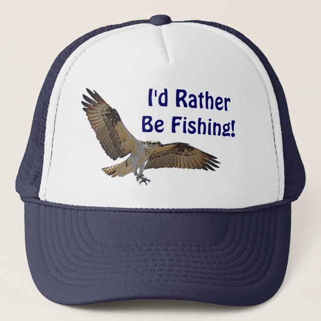 Osprey Fish Hawk Fisherman's Hat Keps (Framsida)