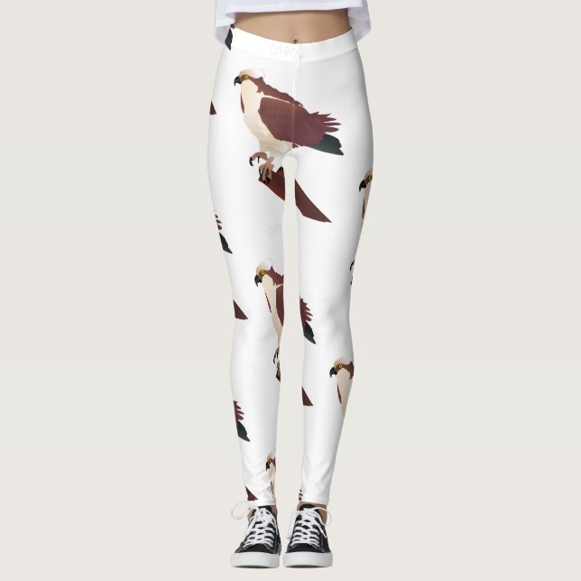 Osprey Hawk Raptor Thunder_Cove Leggings (Framsida)