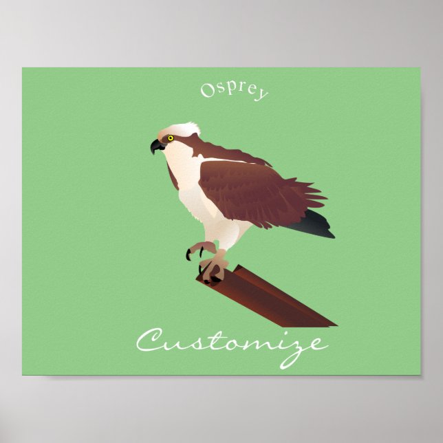 Osprey Hawk Raptor Thunder_Cove Poster (Framsidan)