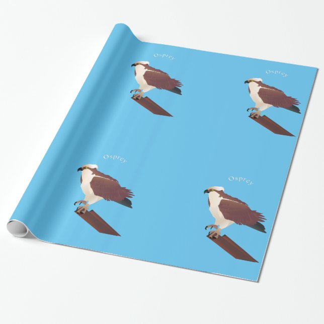 Osprey Hawk Raptor Thunder_Cove Presentpapper (Utrullad)