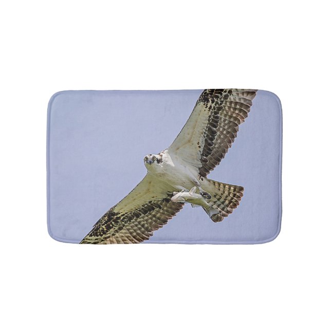 Osprey med fisk badrumsmatta (Framsidan)