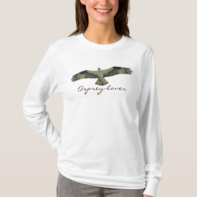 Osprey Raptor Bird-älskare Wildlife T-Shirt (Framsida)
