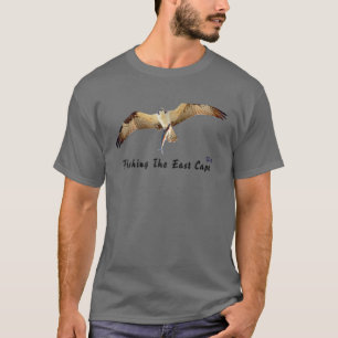 Osprey Sea Hawk Fishing the Öster Cape Jen Wren T Shirt
