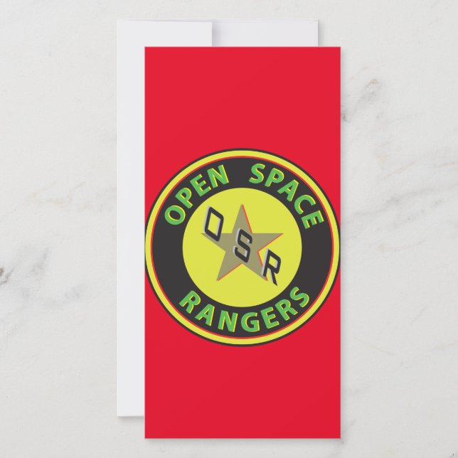 OSR-fotokort - OSR Open Space-Skogsväktare #4 (Framsida)