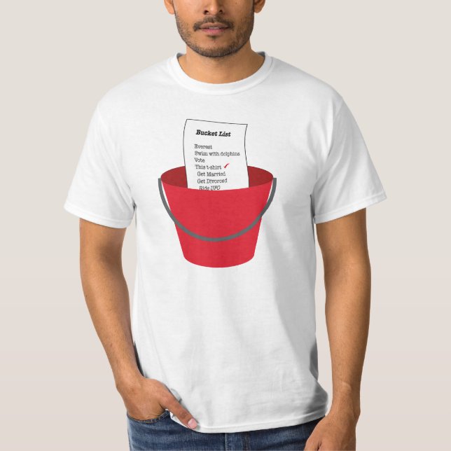 "Ösregna listar" T-tröja Tee Shirt (Framsida)