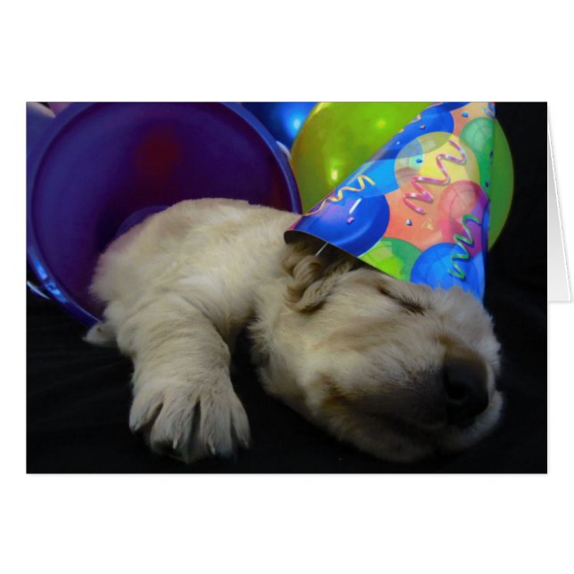 Ösregna rubyen hälsningskort (Framsidan Horizontal)