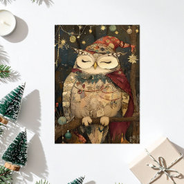 Osric Ugglan | Woodland Whimsy Julkort