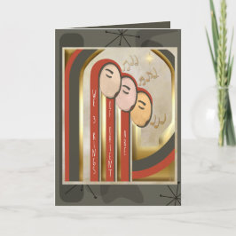 Oss 3 kungar - art décojulpersonlig helgkort