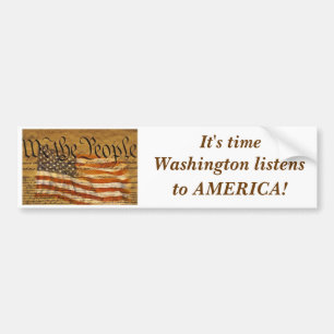 Oss folket bildekal II