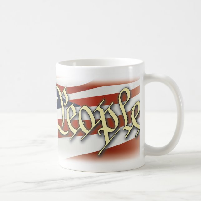 Oss folket kaffemugg (Höger)