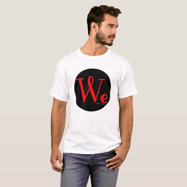 Oss folket rundalogotypmanar T-tröja Tee Shirt (Hel framsida)