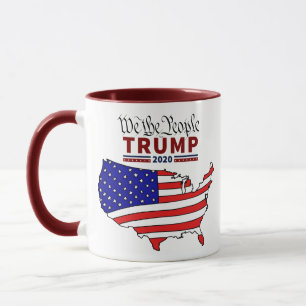 "Oss folket" trumfkaffemugg 2020 Mugg