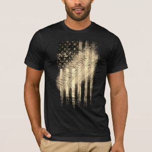 OSS FOLKET vintageamerikanska flaggan T Shirt