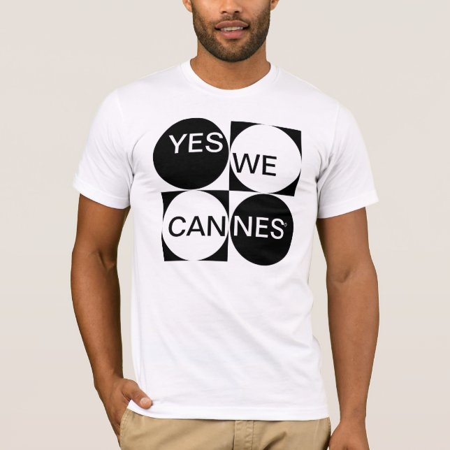 Oss ja Cannes T-tröja Tee (Framsida)