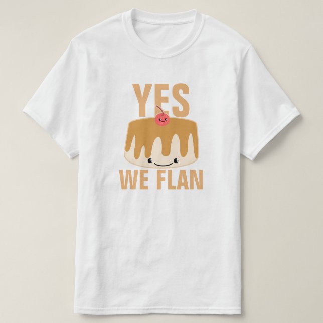 Oss ja Flan T Shirt (Design framsida)