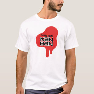 Oss ja Kanban röda droppandemanar T-tröja (tänd Tee Shirt