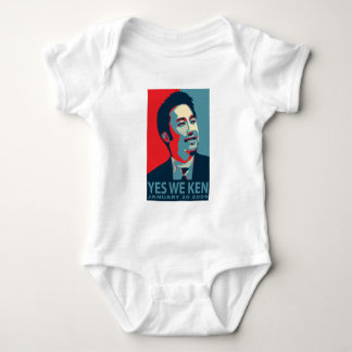 Oss ja Ken (Obama) - skräddarsy babySleeper - Tee Shirt
