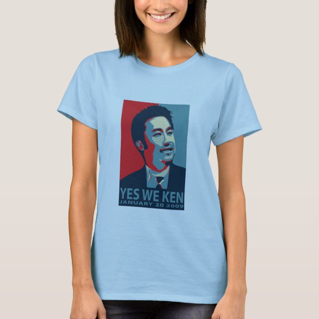 Oss ja Ken (Obama) - skräddarsy kvinna baby T - Tee Shirt (Framsida)