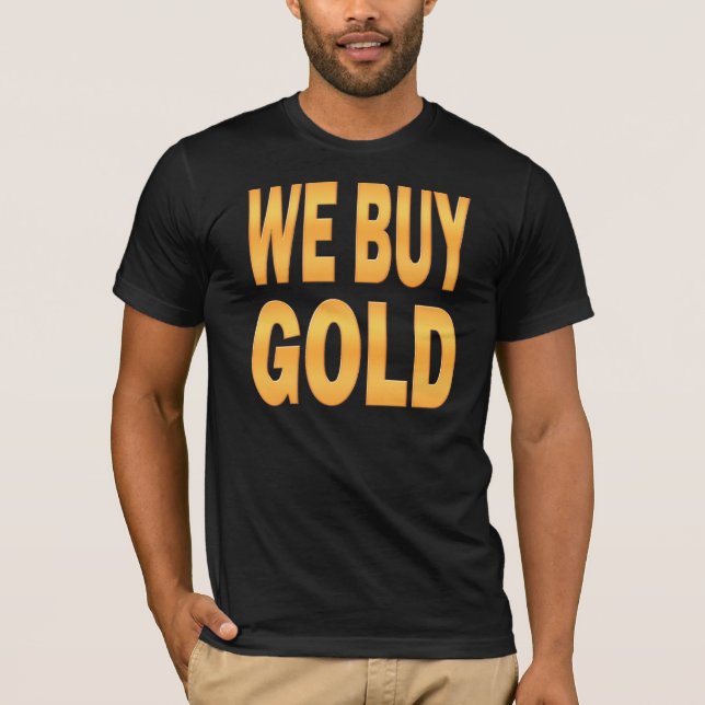 Oss köpguld t-shirt (Framsida)