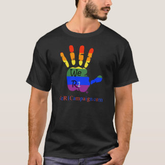 Oss logotyp för regnbåge R1 Tee