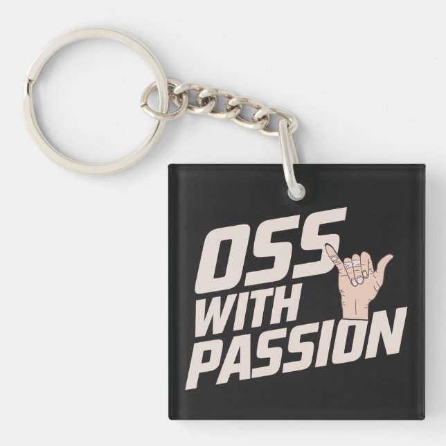 Oss med Passion Brazilian Jiu Jitsu Martial Arts (Framsidan)
