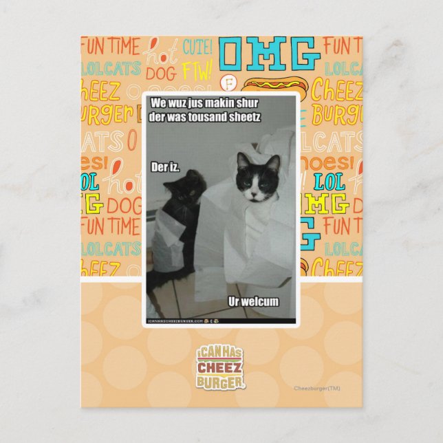 Oss sur för wuzjusmakin vykort (Framsida)