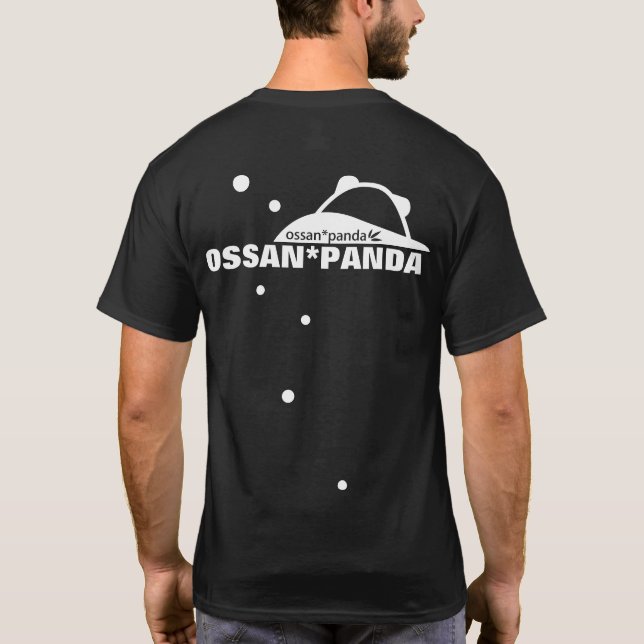 Ossan*Panda w/snö saker souvenir T-Shirt (Baksida)