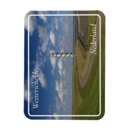 Ossenisse Radar Torn, Zeeland, Nederländerna Magnet