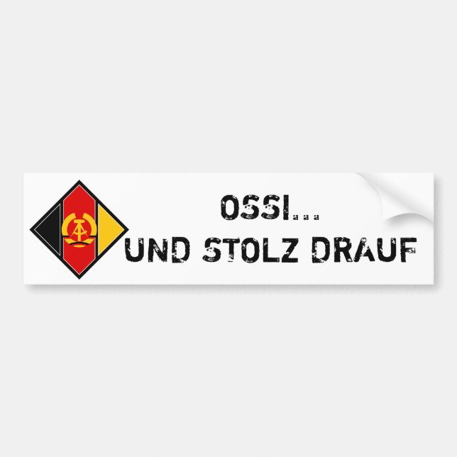 OSSI...UND STOLZ DRAUF BILDEKAL (Framsidan)