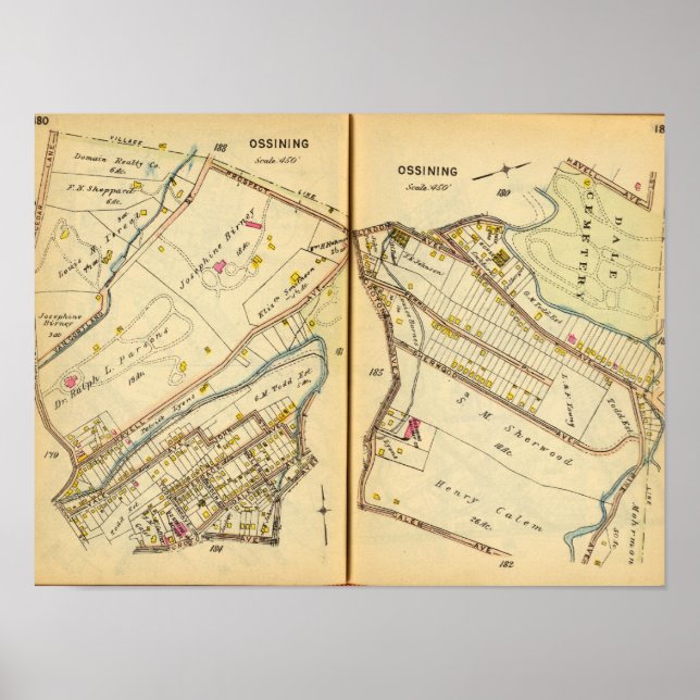 Ossining, New York 3 Poster (Framsidan)