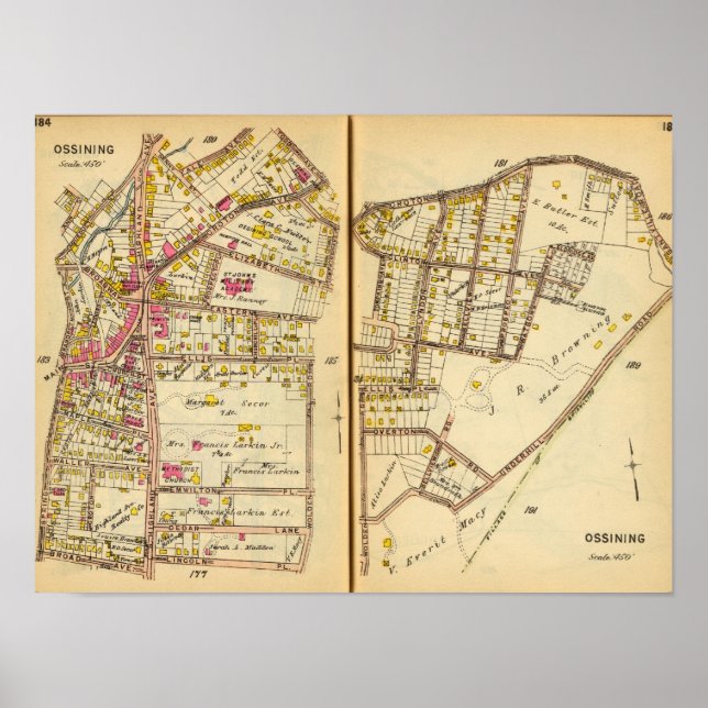 Ossining, New York 4 Poster (Framsidan)