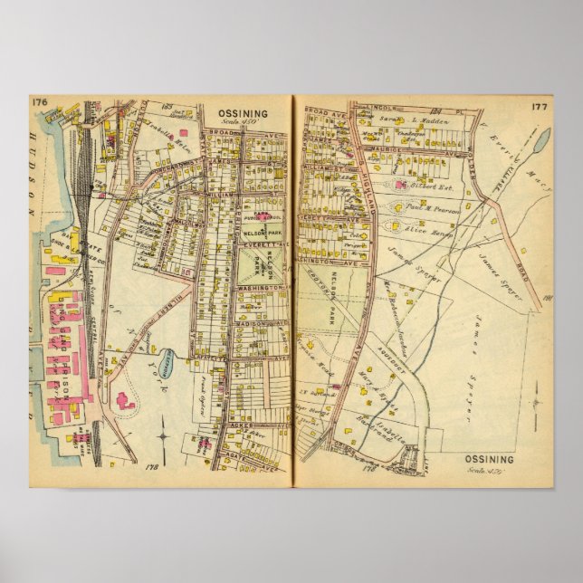 Ossining, New York Poster (Framsidan)