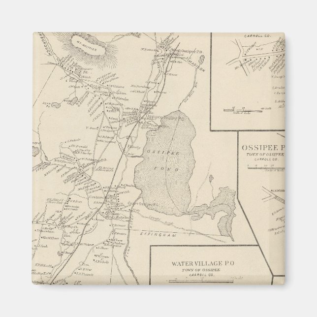 Ossipee Carroll Co Magnet (Framsidan)