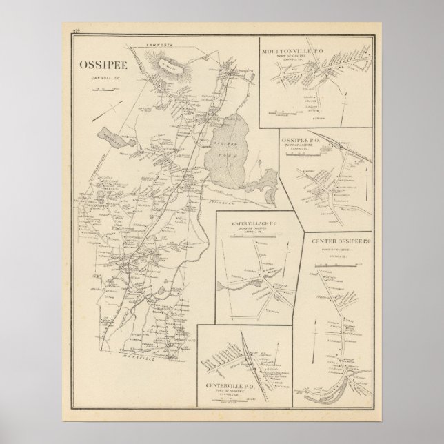 Ossipee Carroll Co Poster (Framsidan)